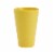 Smart Planet Yellow Bamboo Fiber Tall Cups Perspective: back