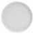 Tabletops Unlimited Smart Planet Recycled Plastic Dinner Plates - White Perspective: back