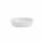 Tabletops Unlimited Smart Planet Recycled Plastic Dinner Bowls - White Perspective: back