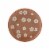 Tabletops Unlimited Blossom Appetizer Plate Set Perspective: back