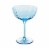 Tabletops Gallery 2 Piece Coupe Glass Set - Blue Perspective: back