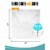 1000 Deli And Bakery Wrap Plastic Sheets 14x14 Food Wrapping Sandwiches Cookies Perspective: back