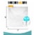 1000 Deli And Bakery Wrap Plastic Sheets 18x18 Food Wrapping Sandwiches Cookies Perspective: back