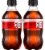 Coca-Cola® Zero Sugar Soda Bottles Perspective: back