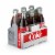 Diet Coke® Soda Glass Bottles Perspective: back