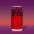 Coca-Cola® Cherry Zero Sugar Soda Mini Cans Perspective: back