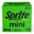 Sprite® Lemon Lime Caffeine Free Zero Sugar Soda Mini Cans Perspective: back