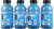 Powerade® Blue Mountain Berry Blast Sport Drink Multipack Bottles Perspective: back