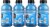 Powerade® Blue Mountain Berry Blast Sport Drink Multipack Bottles Perspective: back