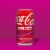 Coca-Cola® Spiced Raspberry Soda Cans Perspective: back