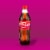 Coca-Cola® Spiced Raspberry Soda Bottles Perspective: back