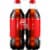Coca-Cola® Soda Bottles Perspective: back