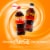 Coca-Cola® Zero Sugar Orange Cream Soda Bottle Perspective: back