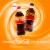 Coca-Cola® Zero Sugar Orange Cream Soda Bottle Perspective: back