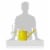 Gardener's Select GSAW3005PLZ4 7L Yellow Lemon Watering Can Perspective: back