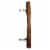 Prime-Line Wood Sliding Patio Door Pull Perspective: back