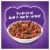 Purina Friskies Surfin' & Turfin' Favorites Adult Dry Cat Food Poultry Beef & Fish Flavors Perspective: back