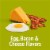Purina Friskies Party Mix Morning Munch Crunch Cat Treats Perspective: back
