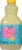 SUNNYD Lemonade Lemon Juice Drink Perspective: back