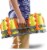 Little Tikes Hours of Fun 4-in-1 Backyard Games Perspective: back