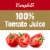 Campbell's® 100% Tomato Juice  Can Perspective: back