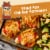 Prego® Pasta Sauce Italian Tomato Sauce with Roasted Garlic & Parmesan Cheese Jar Perspective: back