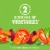 V8® Essential Antioxidants Original 100% Vegetable Juice Bottle Perspective: back