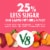 V8® Blends 100% Juice Strawberry Banana Juice Perspective: back
