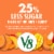 V8® Peach Mango 100% Fruit and Vegetable Juice Bottle Perspective: back