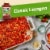 Prego Chunky Tomato with Garlic and Onion Pasta Sauce Perspective: back
