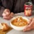 Campbell's® Chunky® Smoked Turkey with White & Wild Rice Soup Perspective: back