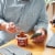 Campbell's® Chunky® Chili Mac Soup Bowl Microwavable Bowl Perspective: back