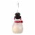 Blow Mold Snowman LED Perspective: back