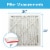 Filtrete™ Allergen Defense Furnace AC Air Filter 1000 MPR Perspective: back