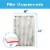 Filtrete™ Allergen Defense Furnace AC Air Filter 1000 MPR Perspective: back