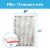 Filtrete™ Allergen Defense Furnace AC Air Filter 1000 MPR Perspective: back