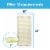 Filtrete™ Pollen Furnace AC Air Filter 600 MPR Perspective: back