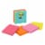 Post-it® Miami Collection Super Sticky Notes - 3 in x 3 in Perspective: back