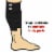 Ace Black Compression Elastic Bandage with Metal Clips - 3 Inch Perspective: back
