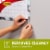 Command™ Damage-Free Hanging Small Poster Strips - White Perspective: back