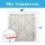 Filtrete™ Allergen Defense MPR 1000 Air Filter 1 Pack Perspective: back