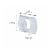 Command® Damage-Free Hanging Clear Decorating Clips and Adhesive Strips Perspective: back