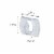 Command® Damage-Free Hanging Clear Decorating Clips and Adhesive Strips Perspective: back