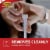 Command™ Damage-Free Hanging Refill Strips Value Pack - Clear Perspective: back
