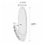 Command™ Damage-Free Hanging Large Hook - Clear Perspective: back