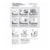 Command™ Large Bath Picture Hanging Strips Perspective: back