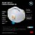 3M Cool Flow Valve Multi-Purpose Particulate Respirator Perspective: back