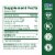 MegaFood® Blood Builder™ Iron & Multivitamin Dietary Supplement Tablets Perspective: back