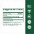 MegaFood® Magnesium Dietary Supplement Tablets Perspective: back