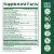MegaFood® Baby & Me 2™ Prenatal Multivitamin Tablets Perspective: back